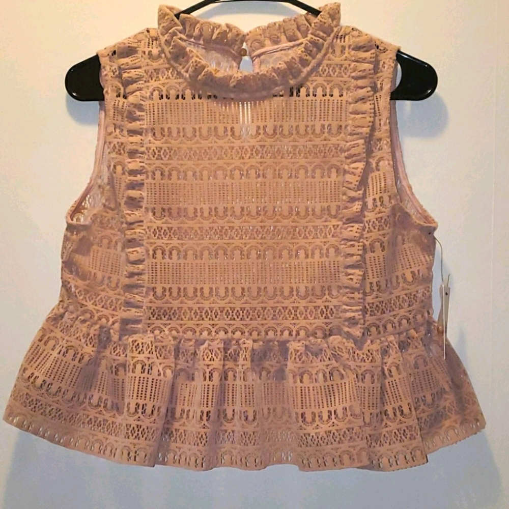 Soft Laced Crop Top